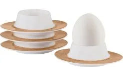 Berger Eierbecher Wood 4er Set