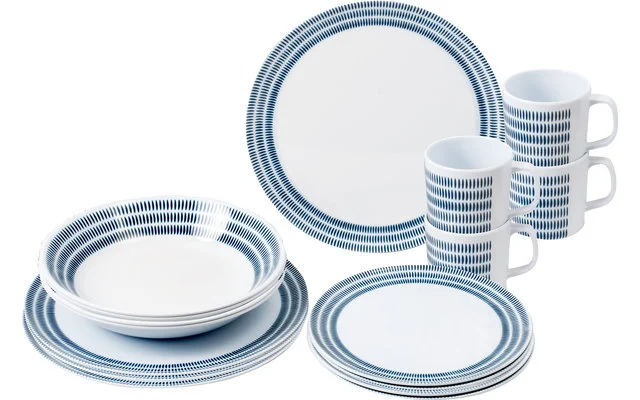 Brunner Bluebay Melamin-Set 16-tlg.