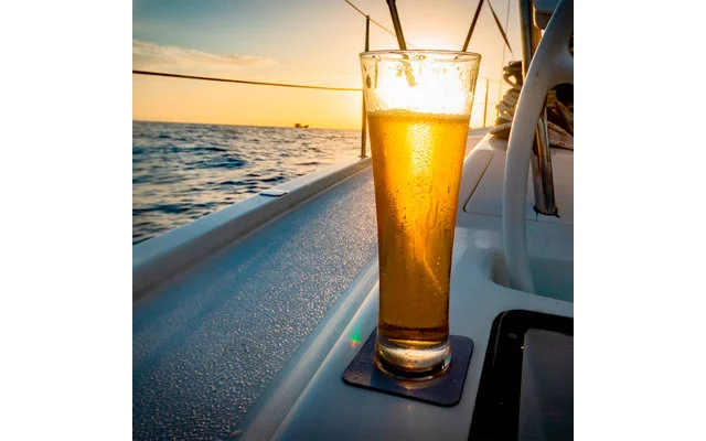 Silwy® Magnet-Kristallgläser Bier Mit Untersetzer 4-tlg. (330 Ml) – Bild 2