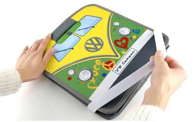 VW Collection T1 Bulli Faltbox Petrol / Blau – Bild 2