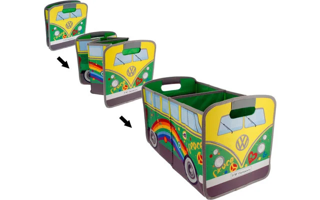 VW Collection T1 Bulli Faltbox Petrol / Blau – Bild 5