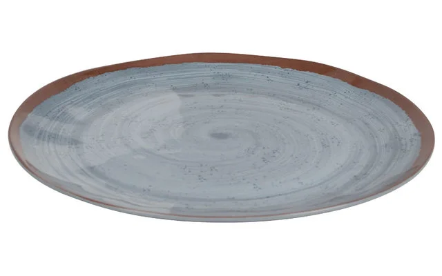 Bo-Camp Melamin Essteller 4er-Set Grau / Braun – Bild 2