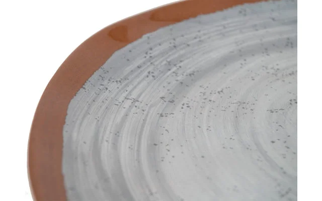 Bo-Camp Melamin Geschirr Set 12-tlg. Blau / Braun – Bild 6