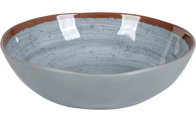 Bo-Camp Melamin Geschirr Set 12-tlg. Blau / Braun – Bild 7