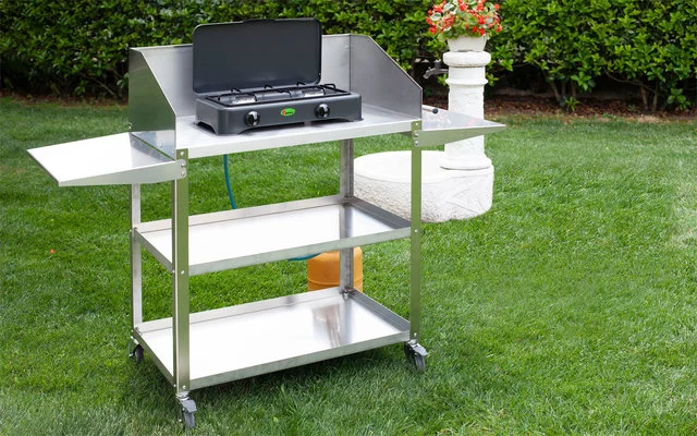 CF Parker 2-flammiger Gaskocher Ohne Zündsicherung Anthrazit – Bild 6