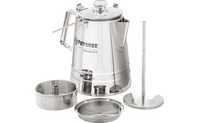 Petromax Perkomax LE14 Edelstahl Kaffee Perkolator 1,5 Liter – Bild 2