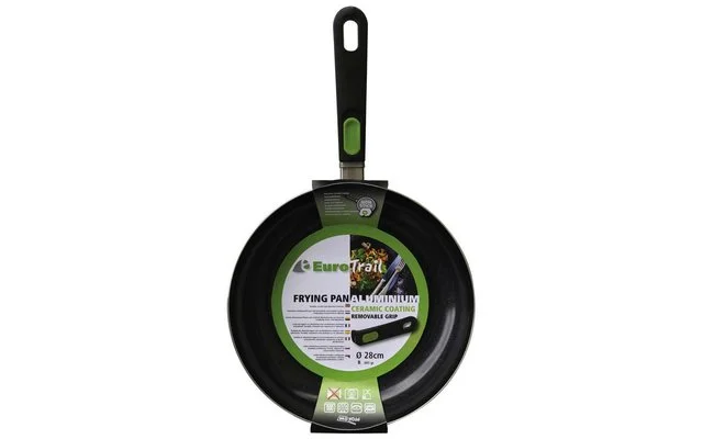 Eurotrail Bratpfanne Mit Abnehmbarem Griff 24 Cm
