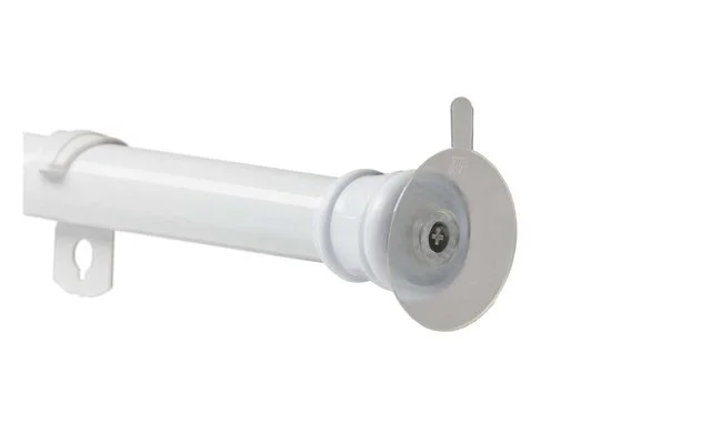 Import+Vertrieb GmbH Teleskop-Kleiderstange Mit Saugfüßen 80-130cm – Bild 4