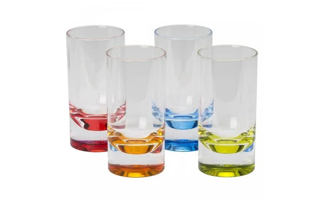 Flamefield Trinkgläser Slim Jim 290 Ml 4er Set