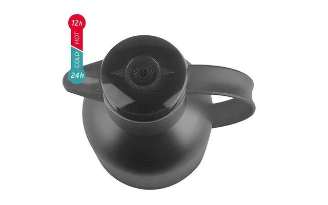 Emsa Isolierkanne Samba 1 Liter Schwarz Transluzent – Bild 3