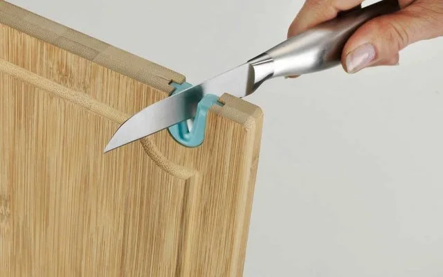 Wenko Schneidebrett Mit Messerschärfer 23 X 33 X 1,5 Cm – Bild 7