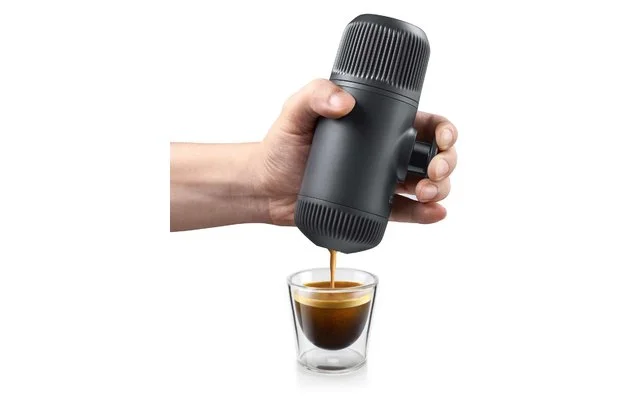 WACACO Nanopresso Mobile Espressomaschine Grau