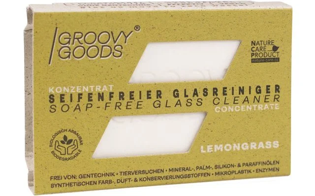 GroovyGoods Seifenfreier Glasreiniger Natural – Bild 2