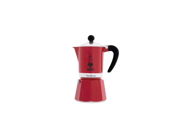 Bialetti Espressozubereiter Rainbow Grün 3 Tassen 150 Ml – Bild 4