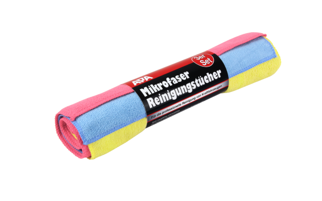 Apa Mikrofaser Reinigungstücher 3er Pack – Bild 2