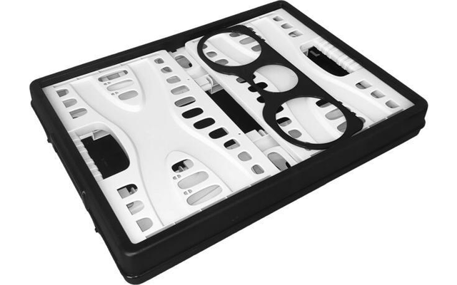 Lockweiler Basic Klappbox 35 Cm Grau/schwarz – Bild 3