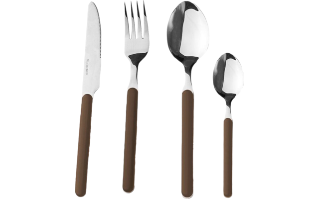 Brunner Delice Besteckset 16 Teilig Braun – Bild 3