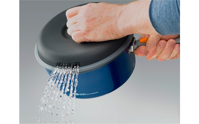 GSI Bugaboo Base Camper Camping Kochset 6 Teilig Medium 3 / 2 Liter – Bild 5