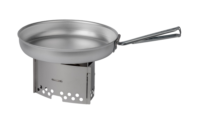 Trangia Bratpfanne Aus Aluminium Mit Klappgriff 20 Cm – Bild 2