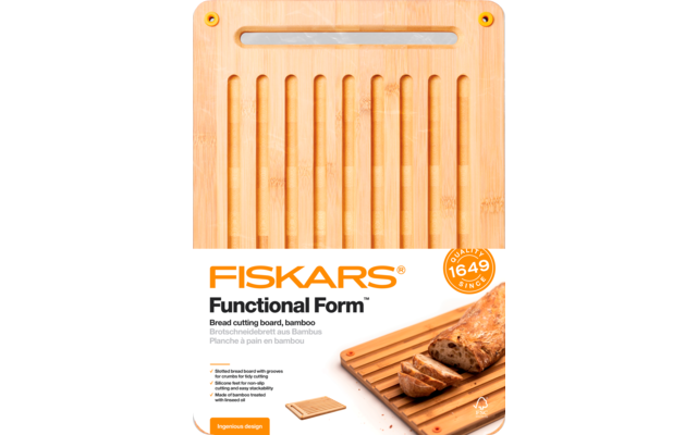 Fiskars Functional Form Brotschneidebrett 35 X 25 Cm – Bild 2