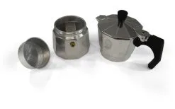 Origin Outdoors Espressokocher Bellanapoli 3 Tassen Schwarz