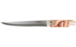 Homeys Vitt Fleischmesser 33 Cm Beige/silber