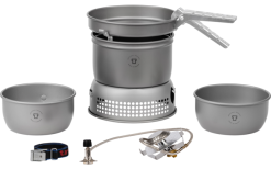 Trangia Trangiakök 27-3 UL Campingkochset 3- Teilig Mit Gasbrenner Set 1
