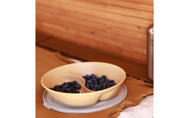 Koziol Connect Separee Menüteller Mit Deckel 1,5 Liter Nature Ash Grey – Bild 2