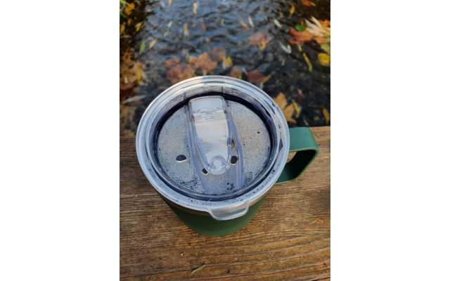 Origin Outdoors Edelstahl Isolierbecher Color 0,35 Liter Schwarz – Bild 3